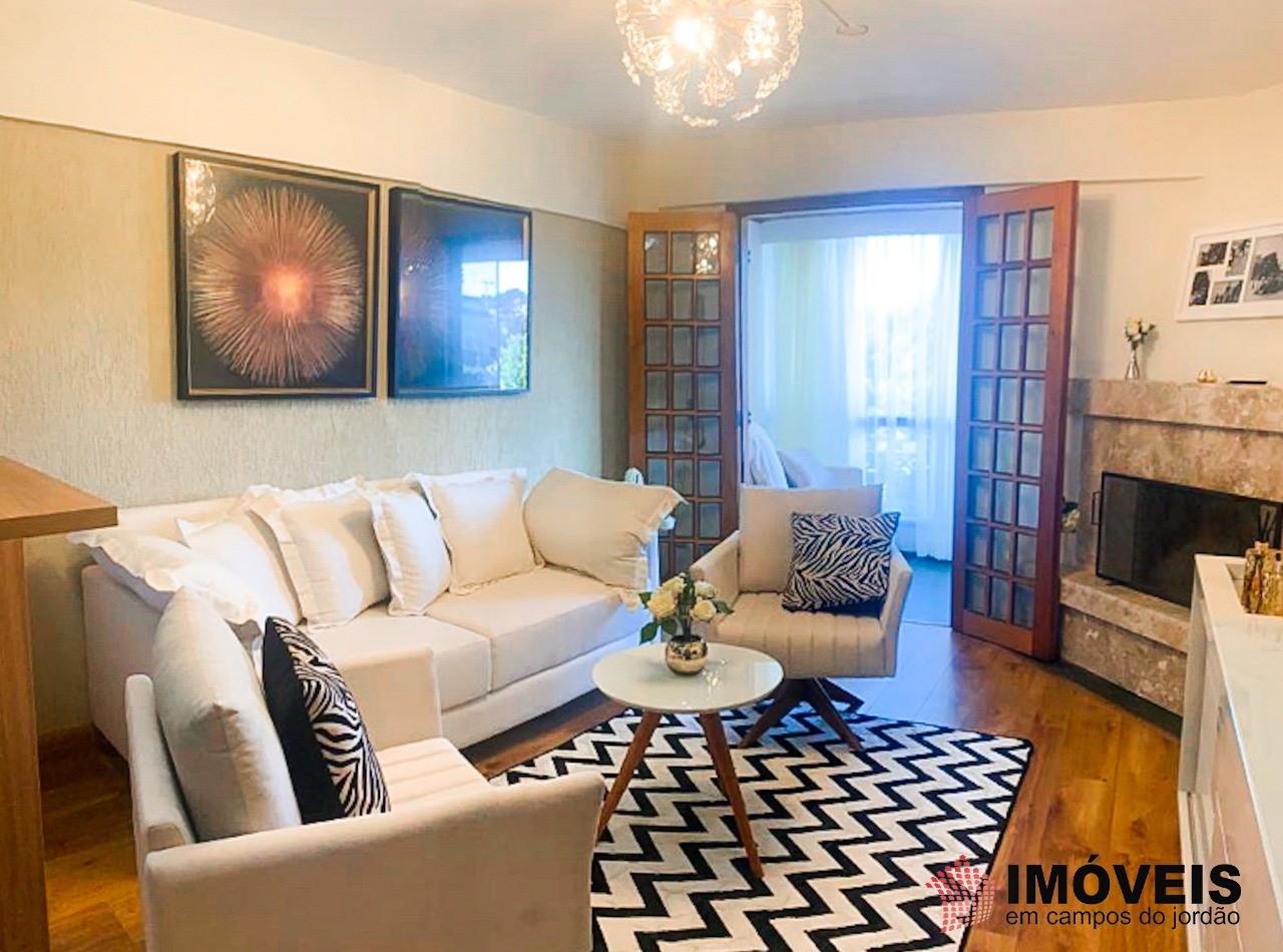 1 para Apartamentos - Venda em Campos do Jordão