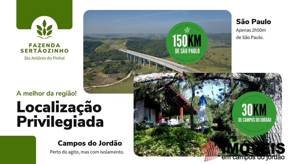 0 para Fazendas - Venda em Campos do Jordão